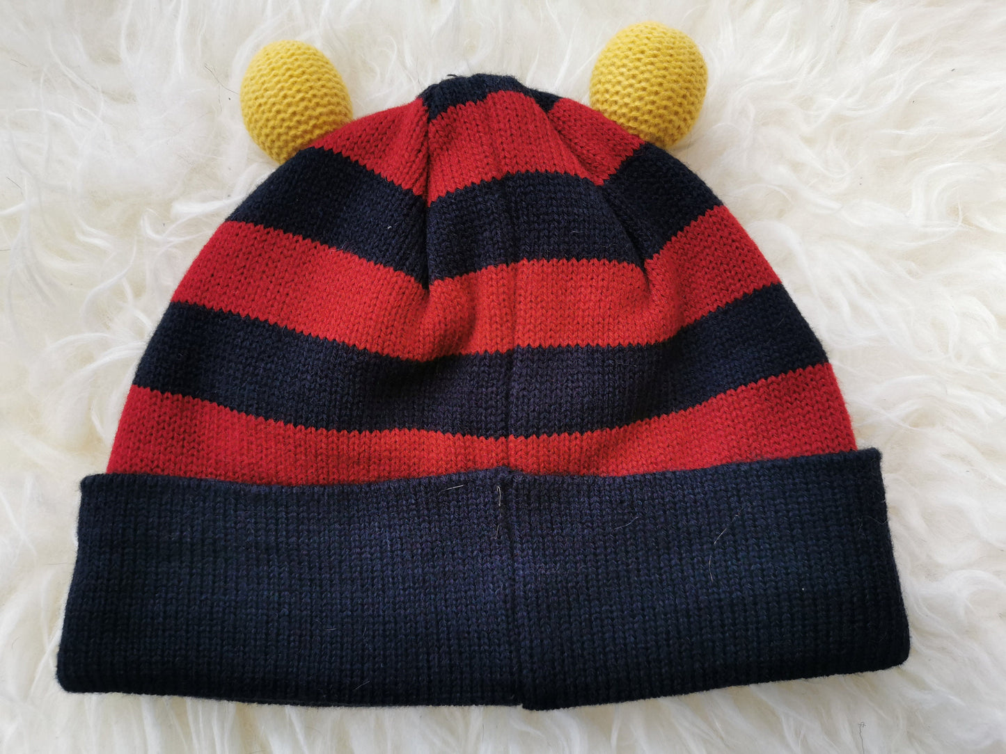 Kids Knit Knitted Monster Novelty Hat Red Monster Christmas Gift Children Animal Hat