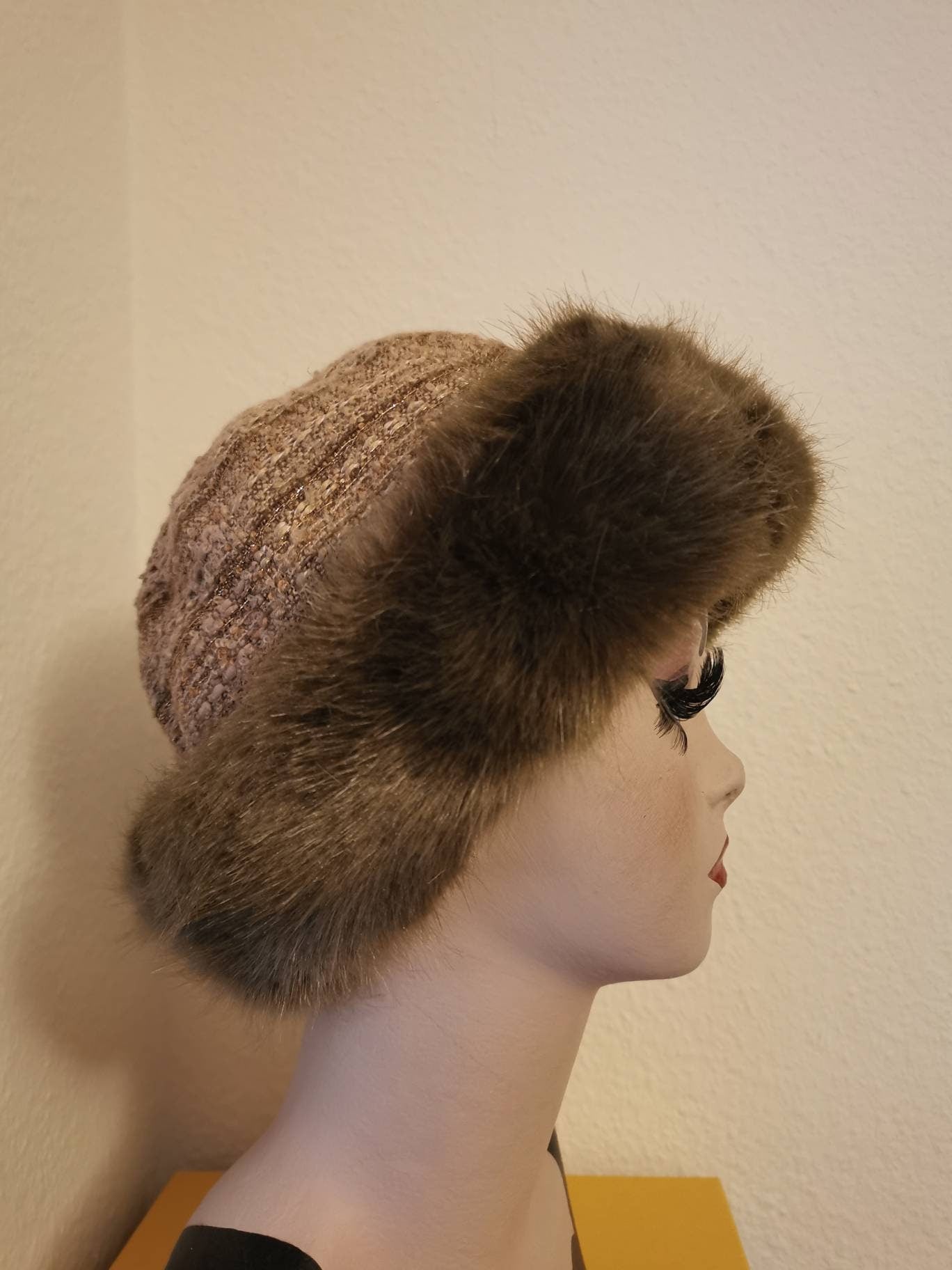 Siberian Style Faux Fur Headband Hat
