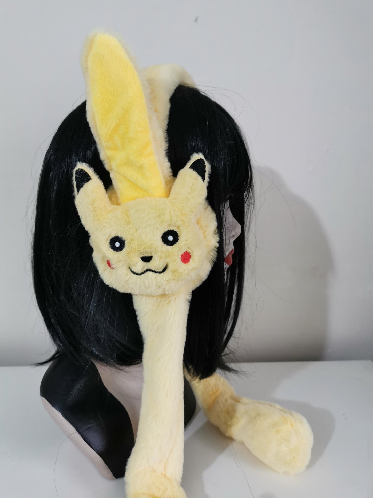 Picatchu Interactive Earmuffs Yellow Led Light