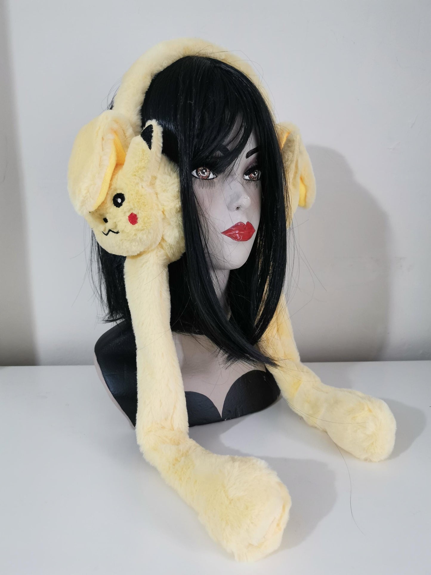 Picatchu Interactive Earmuffs Yellow Led Light