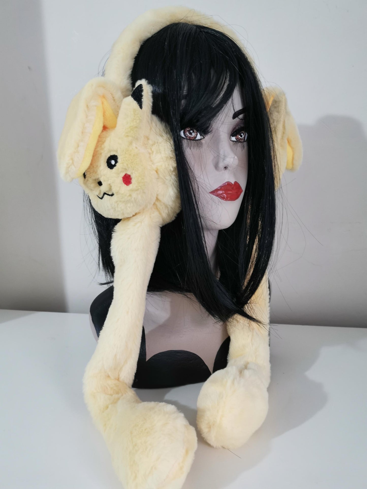 Picatchu Interactive Earmuffs Yellow Led Light