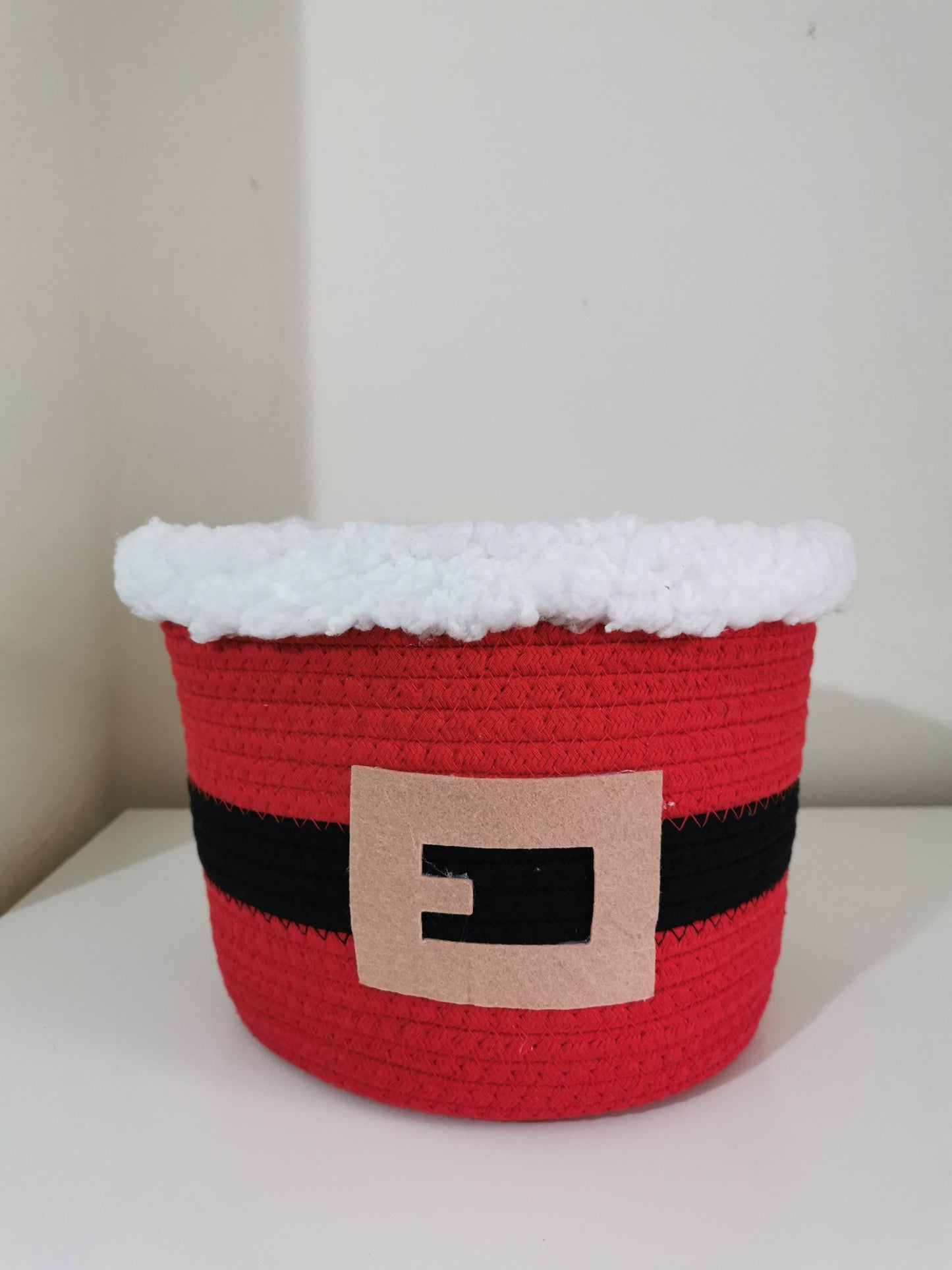 Handmade Christmas bucket