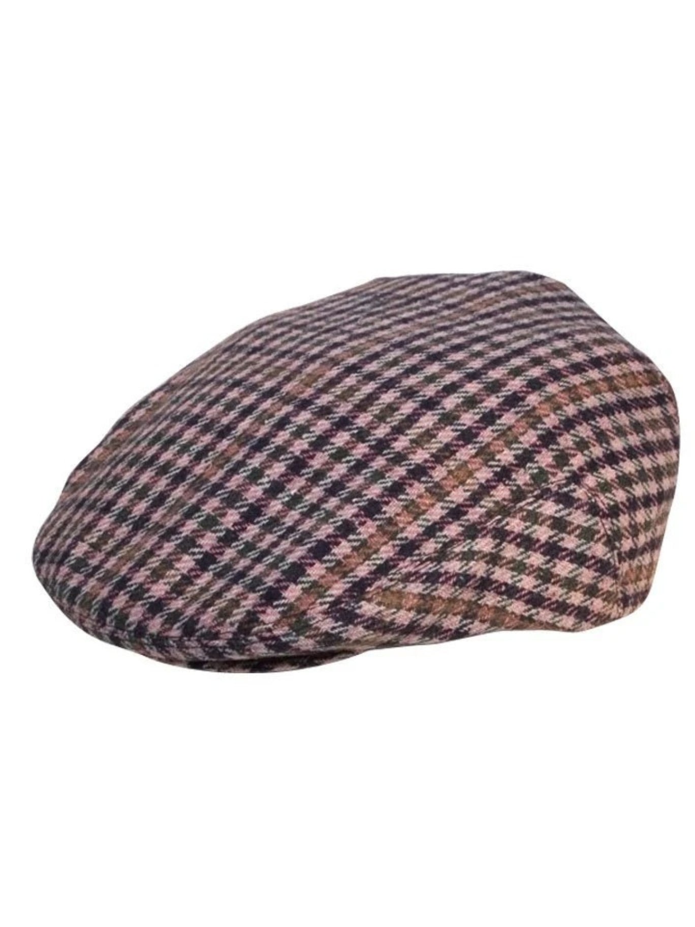Boys' Tweed Flat Wool Cap Dark Fancy 2 to 12 years