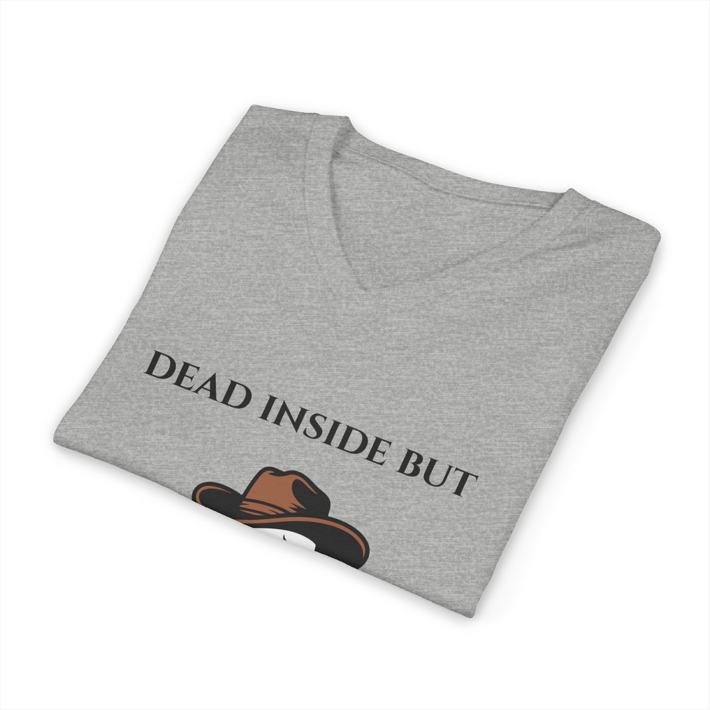 Dead Inside But Still Caffeinated V-Neck Tee