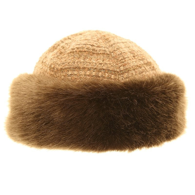 Siberian Style Faux Fur Headband Hat