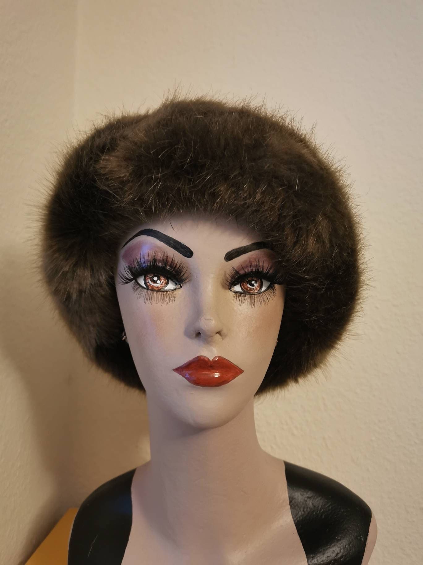 Siberian Style Faux Fur Headband Hat
