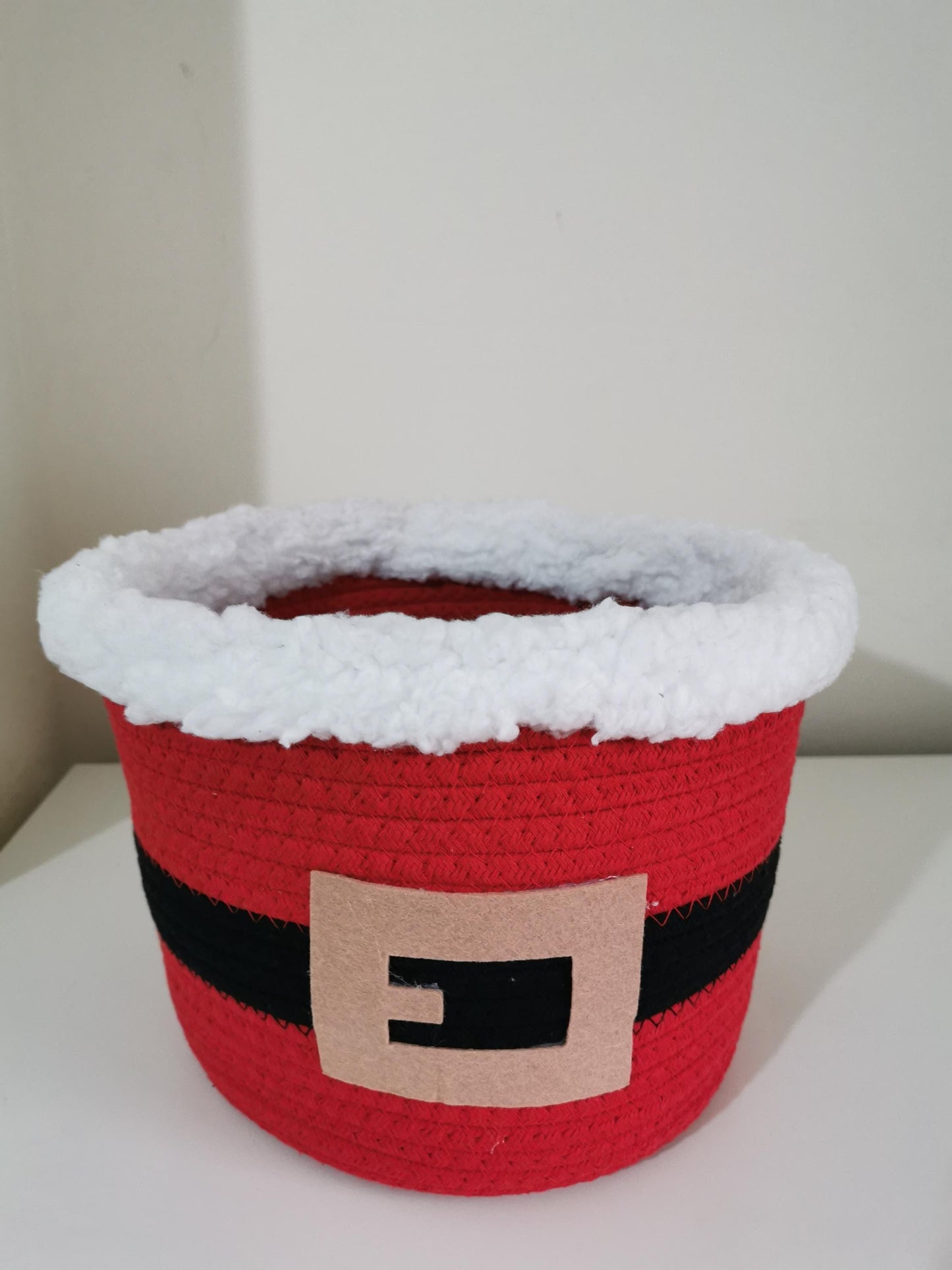 Handmade Christmas bucket