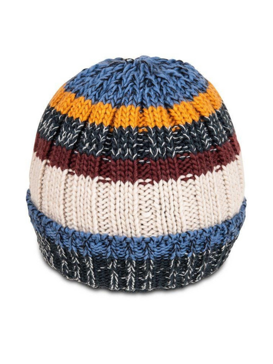 Men's Chunky Knit Ski Hat Beanie with Fleece Lining